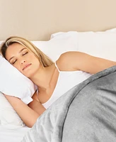 DreamLab 15lb Weighted Blanket with Removable Washable Cover