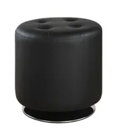 Coaster Home Furnishings Covina Round Upholstered Ottoman