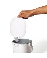 Oxo Easy Clean 0.75 Gallon Compost Bin, White