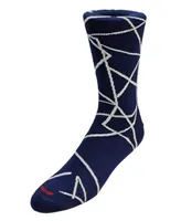 Duchamp London Men's Line Design Dress Sock