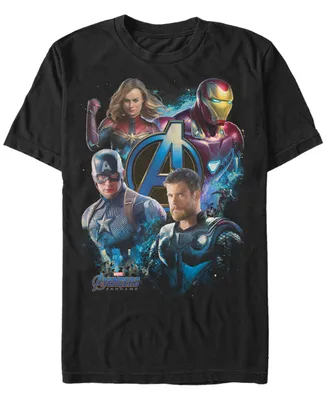 Marvel Men's Avengers Endgame Dream Team Portraits, Short Sleeve T-shirt