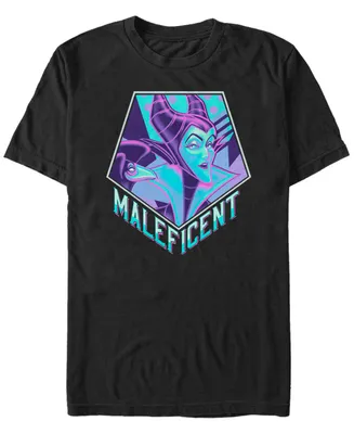 Disney Men's Sleeping Beauty Maleficent Pop Art, Short Sleeve T-Shirt