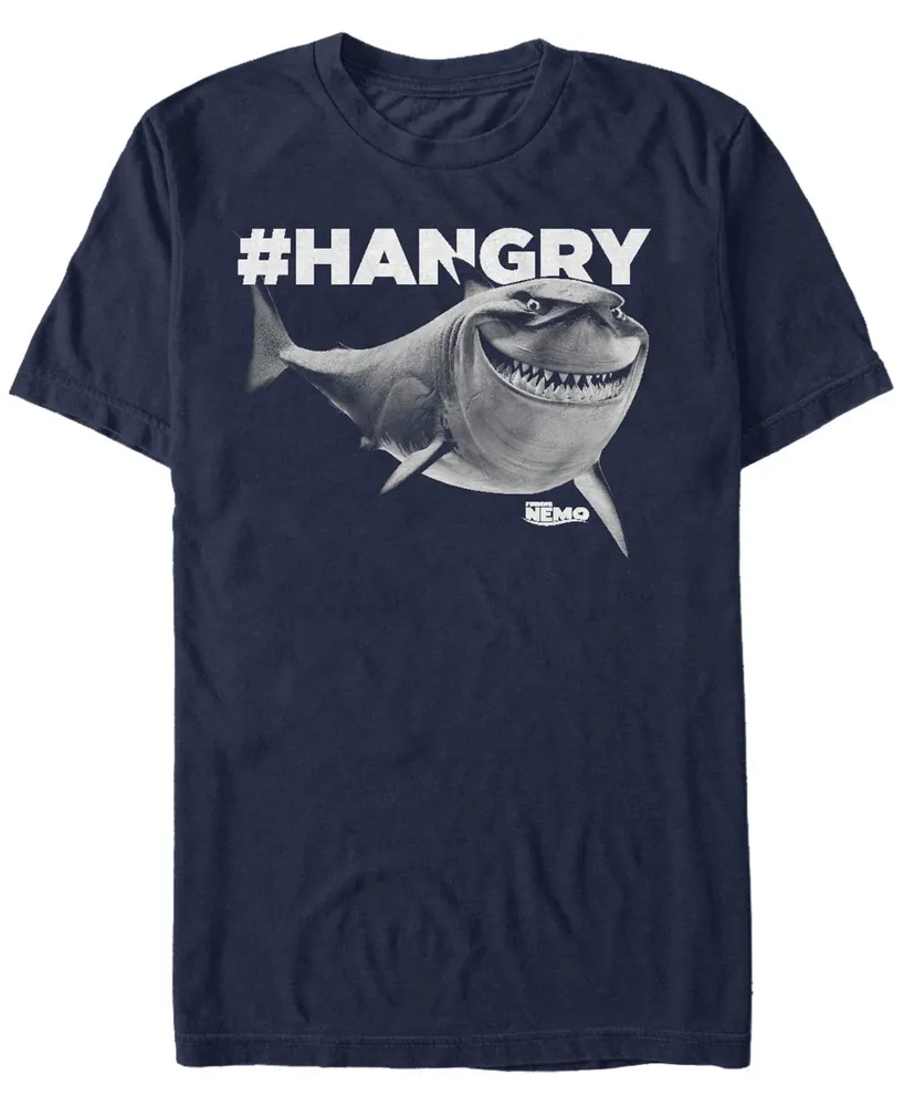 Disney Pixar Men's Finding Nemo Bruce is Hangry, Short Sleeve T-Shirt