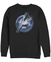 Marvel Men's Avengers Endgame Sunshine Logo, Crewneck Fleece