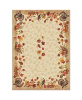 Laural Home Bountiful Harvest Tablecloth