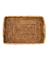 Artifacts Rattan 14" Rectangular Tray