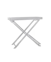 DesignStyles Acrylic Folding Tray Table