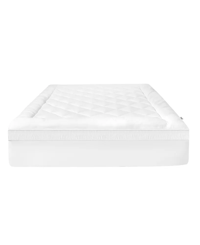 4" SealyChill Gel + Comfort Mattress Topper with Pillowtop Cover