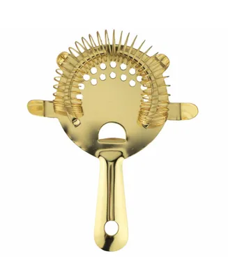 Prince of Scots 24K Gold-Plate 4-Prong Strainer