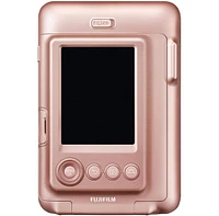 Fujifilm Instax Mini Hybrid LiPLay Instant Camera (Blush Gold)