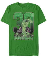 Fifth Sun Men's Marvel Hulk Smash 30th Birthday Short Sleeve T-Shirt