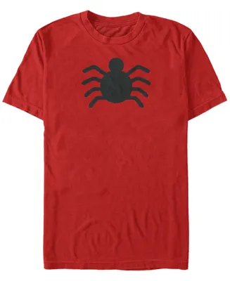 Marvel Men's Classic Spider-Man Old School Spider Chest Logo, Short Sleeve T-Shirt