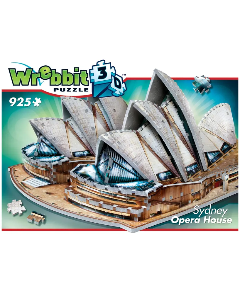 Wrebbit Sydney Opera House 3D Puzzle- 925 Pieces