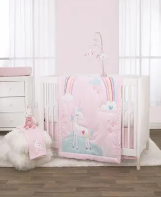 Little Love By Nojo Rainbow Unicorn Bedding Collection