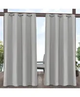 Exclusive Home Aztec Indoor Outdoor Grommet Top Curtain Panel Pair