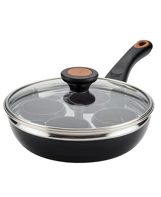 Farberware Glide Copper Ceramic 8" Nonstick Covered Egg Poacher