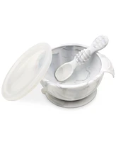 Bumkins Silicone First Feeding Baby Bowl Set