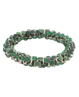 2028 Silver-Tone Stretch Bracelet