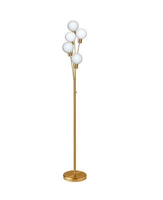 Dainolite 5 Light Incandescent Floor Lamp