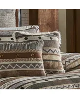 J Queen New York Timber Linen Decorative Pillow, 18" x 18"