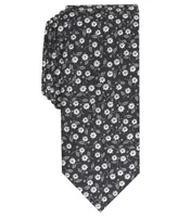 Bar Iii Men's Magnolia Skinny Floral Tie, Created for Macy's