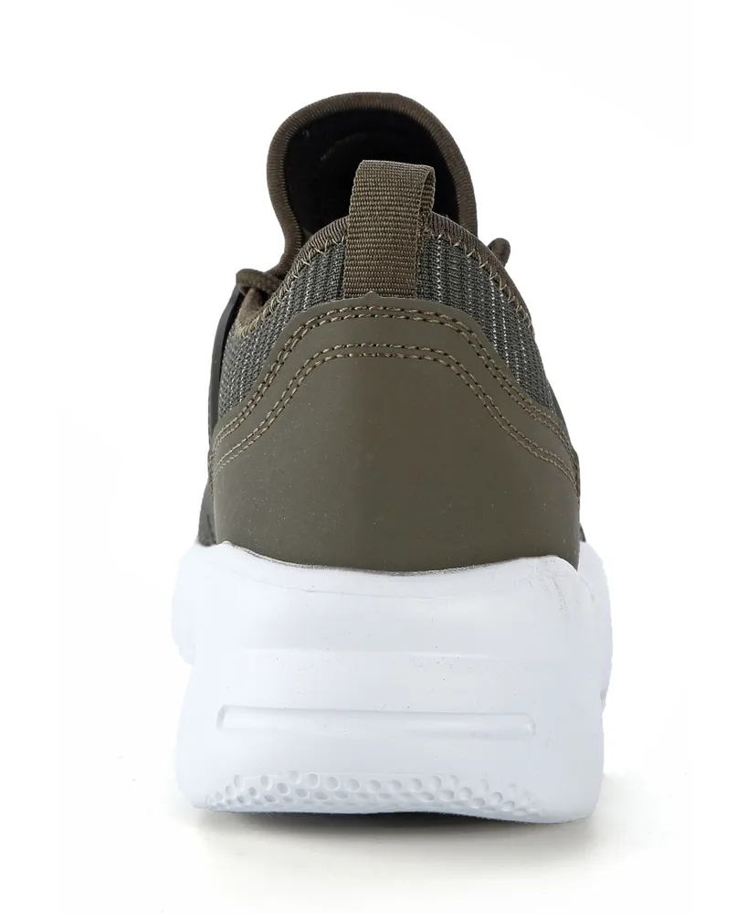 Akademiks Men's Knitted Fashion Sneakers