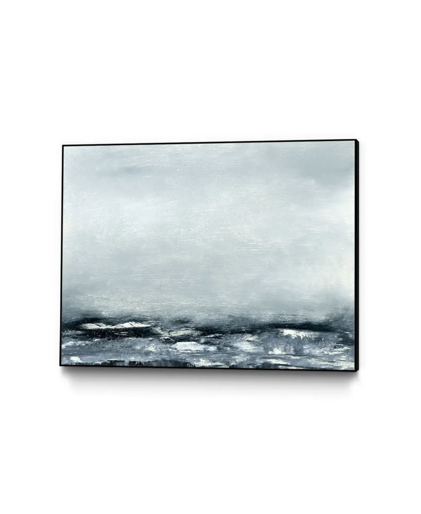 Giant Art 40" x 30" Sea View Iv Art Block Framed Canvas