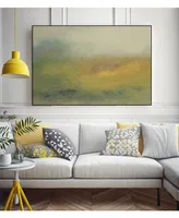 Giant Art 32" x 24" Hillside I Art Block Framed Canvas