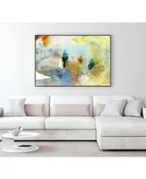 Giant Art 36" x 24" Deviation Ii Art Block Framed Canvas