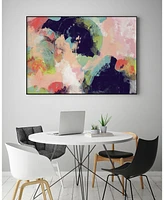 Giant Art 36" x 24" Vibrant Spring I Art Block Framed Canvas