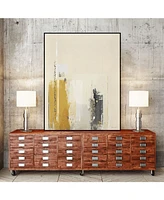Giant Art 28" x 22" Deeper Shadows Ii Art Block Framed Canvas