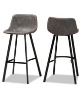 Closeout Tani Bar Stool (Set of 2)