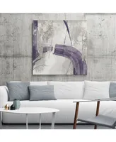 Giant Art 20" x 20" Ink I Lavender Version Museum Mounted Canvas Print