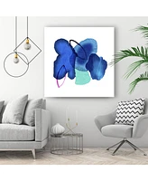 Giant Art 30" x 30" Ink splash Museum Mounted Canvas Print