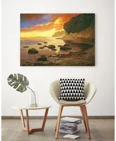 Giant Art 36" x 24" July Evening I Museum Mounted Canvas Print