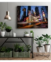 Giant Art 20" x 16" Times Square Rays of Light I Museum Mounted Canvas Print