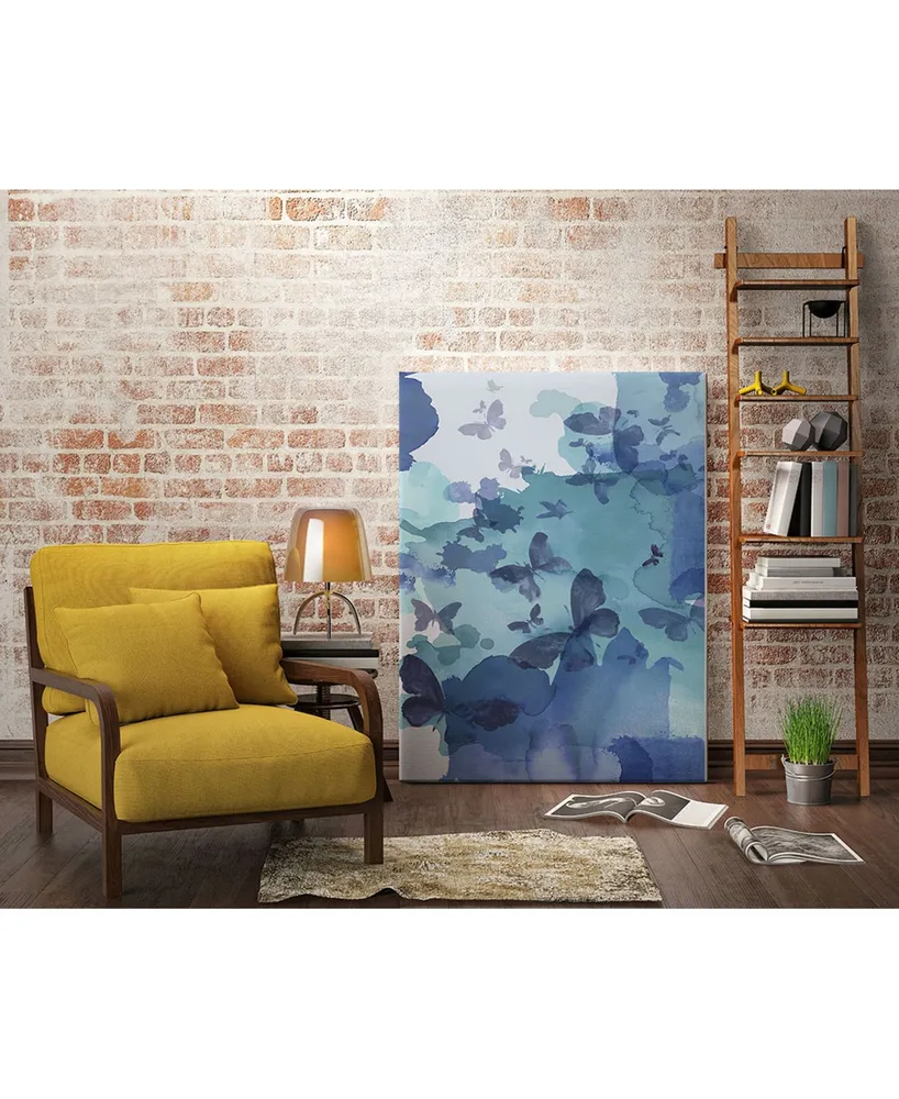 Giant Art 32" x 24" Tides I Museum Mounted Canvas Print