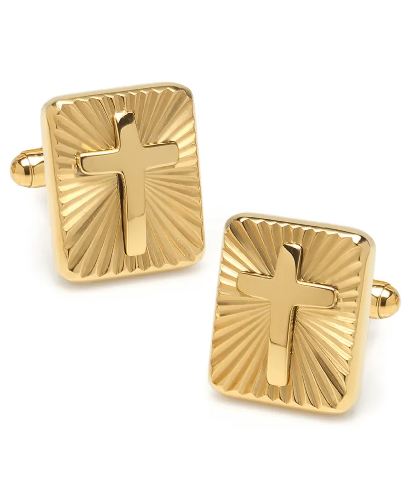 Ox Bull & Trading Co Radiant Cross Cufflinks