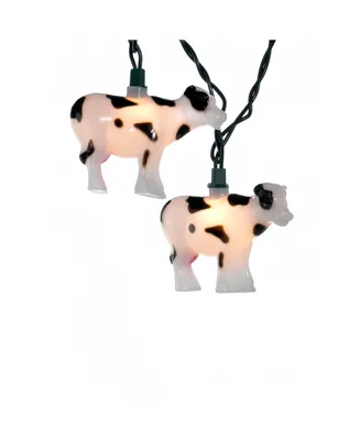 Kurt Adler 10-Light Cow Light Set