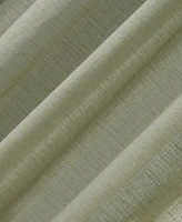 Crushed Texture Anti-Dust Sheer Linen Blend Curtain Panel