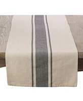 Saro Lifestyle Banded Design Table Runner