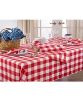 Saro Lifestyle Buffalo Plaid Cotton Blend Table Runner