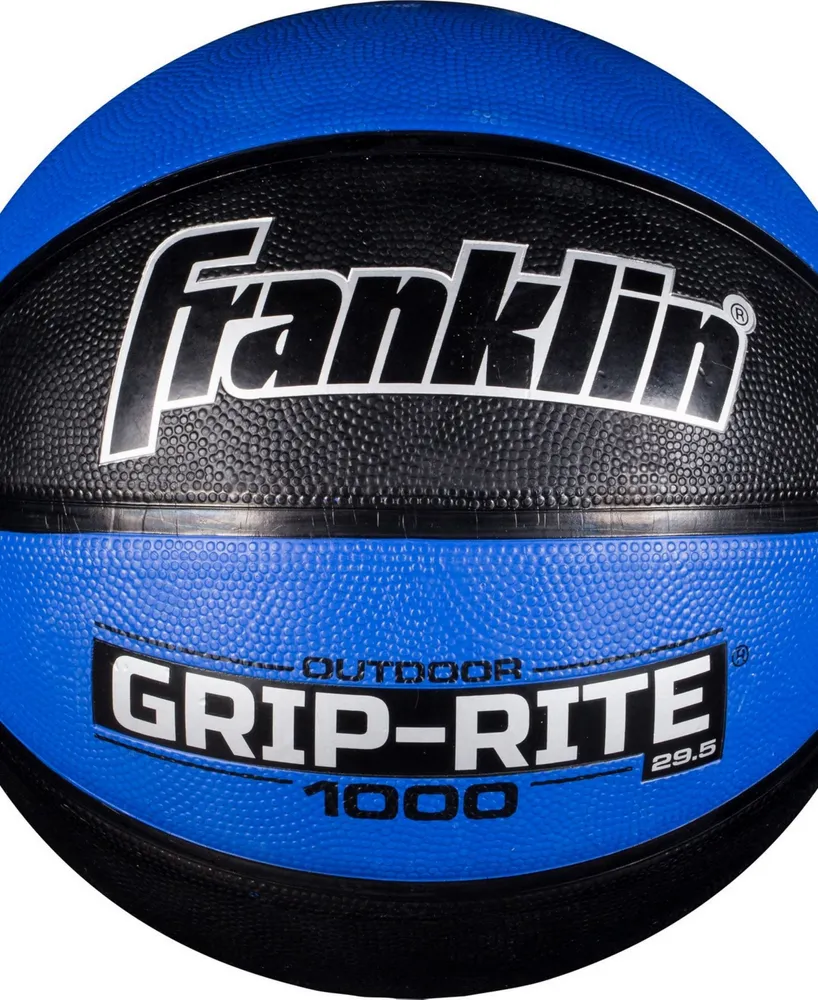 Franklin Sports Grip Rite 100 Rubber Basketball, 29.5 