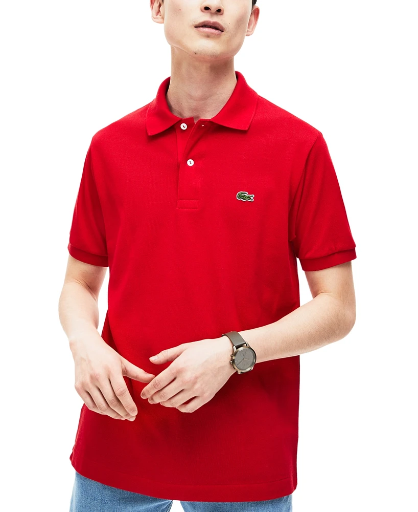 Lacoste Men's L.12.12 Classic-Fit Short-Sleeve Pique Polo Shirt