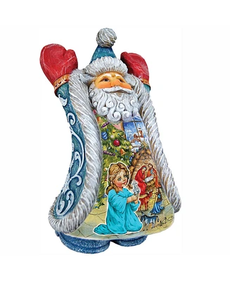 G.DeBrekht Christmas Night Greetings Santa Figurine