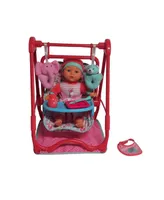 Dream Collection 12" Baby Doll 4-In-1 High Chair Play Set