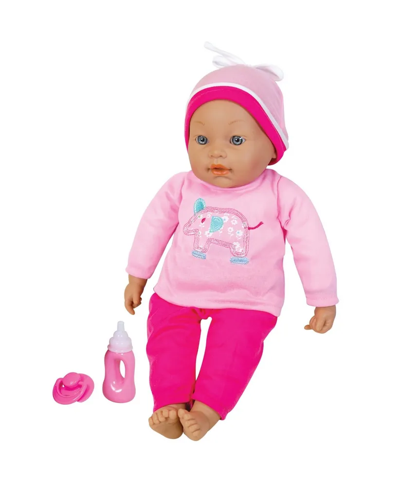 Lissi Dolls 16" Interactive Baby Doll with Accessories