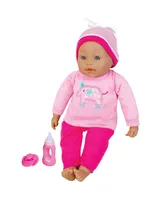 Lissi Dolls 16" Interactive Baby Doll with Accessories