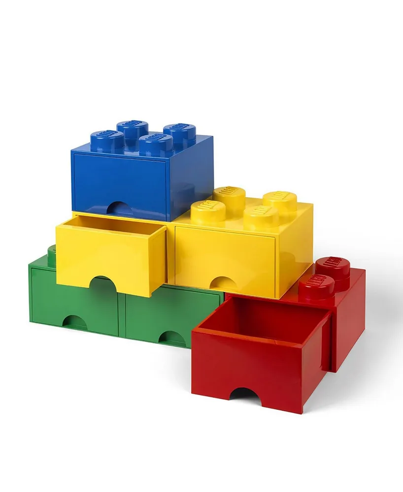 Lego Brick Drawer with 4 Knobs - Dark