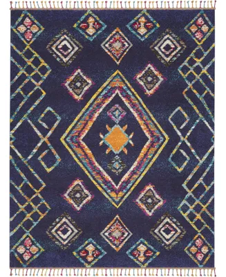 Closeout! Nourison Home Mecca MEC02 Navy 7'10" x 10'6" Area Rug